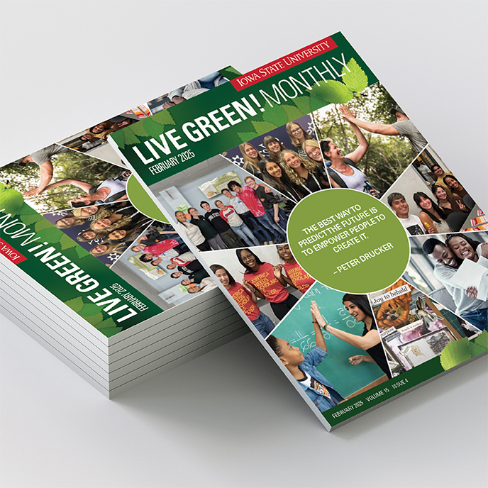 Live Green February 2025 Newsletter Cover