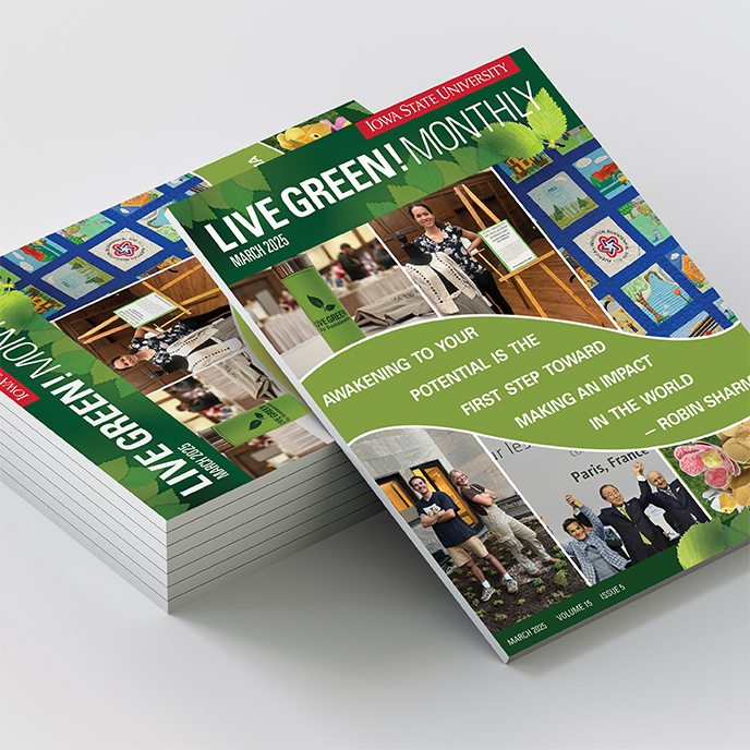 Live Green March 2025 Newsletter Cover