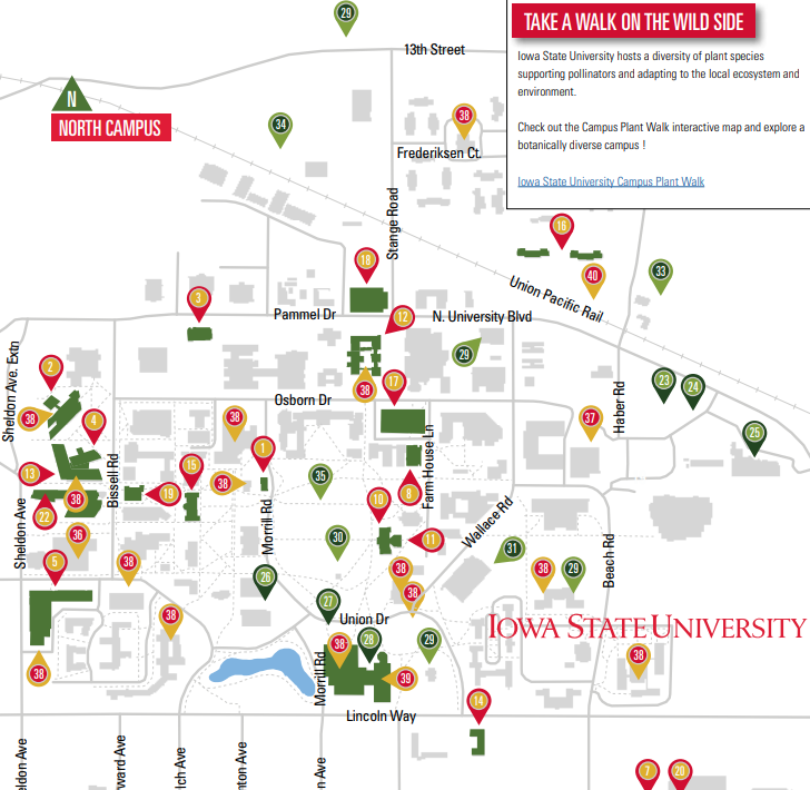 Self Guided Sustainability Tour Map