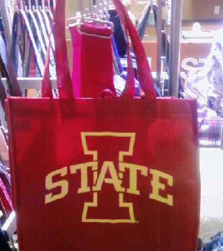 Reusable Iowa State bag