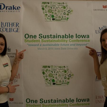 One Sustainable Iowa Student Conference was the first of its kind at Iowa State University. 